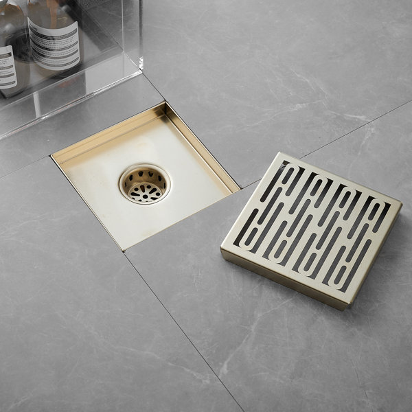 VIBRANTBATH W Grid Shower Drain | Wayfair
